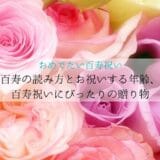 How to read 100 years, the age to celebrate, a perfect gift for a 100-year-old celebration