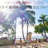 4 Attractions of Hawaii Travel Recommended for Celebrating Sixtieth Birthday