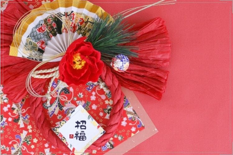 お正月のしめ縄の飾りもの