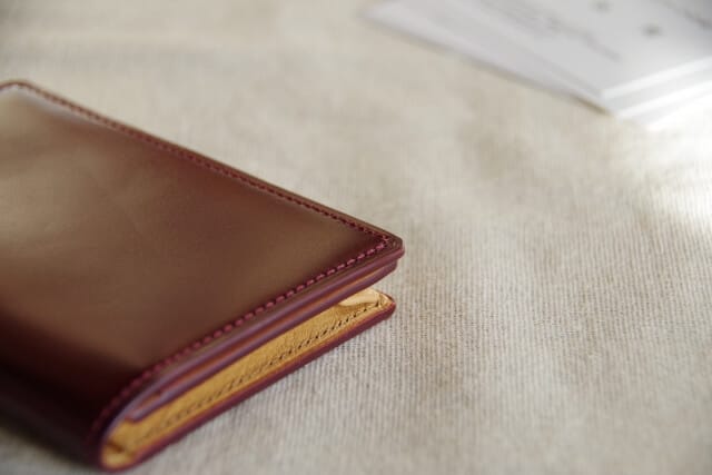 昇進祝いと名刺入れ