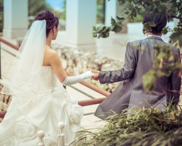 Bride and groom