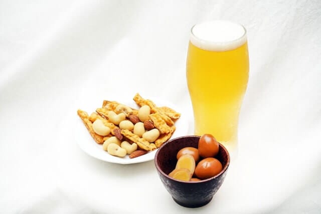 ビールとつまみ