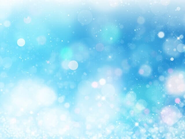 ブルーのキラキラなイメージ