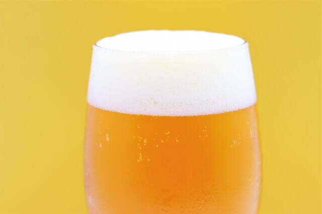 ビールの泡