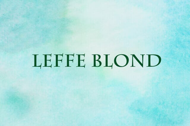 アサヒビール レフ ブロンド