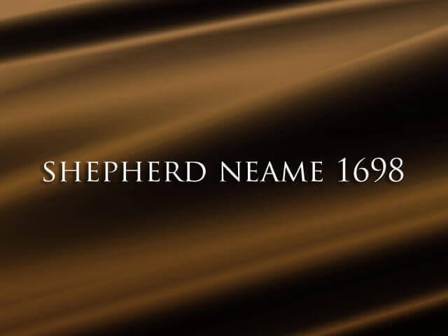 シェファード・ニーム1698