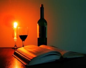 Vin et livre