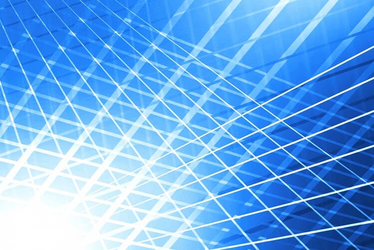 レーザーの光のイメージ