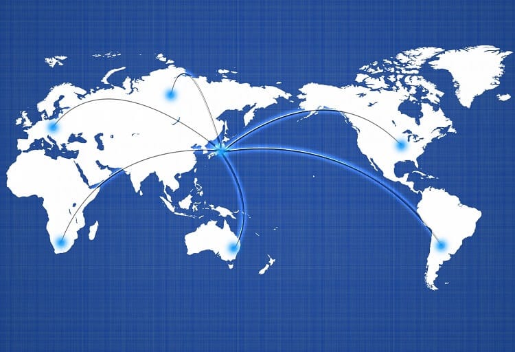 世界 輸出 イメージ