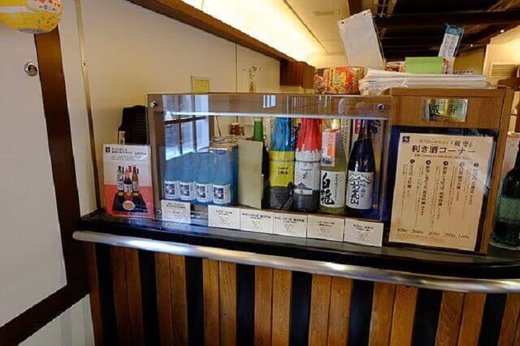 越乃Shu*Kuraのカウンター