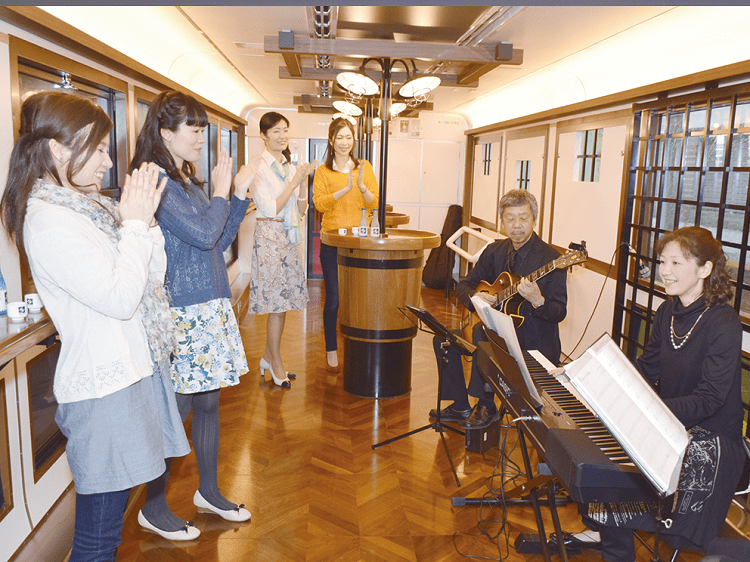 越乃Shu*Kuraでのジャズの生演奏