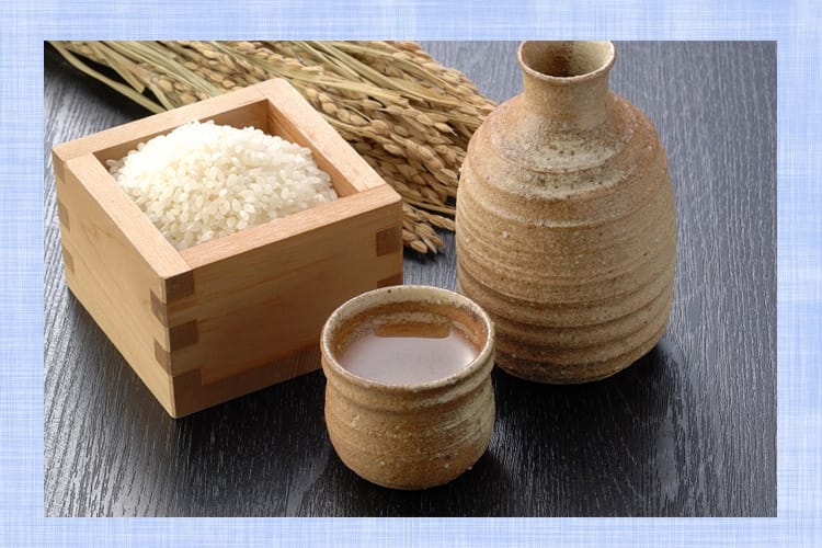 米と徳利とおちょこ