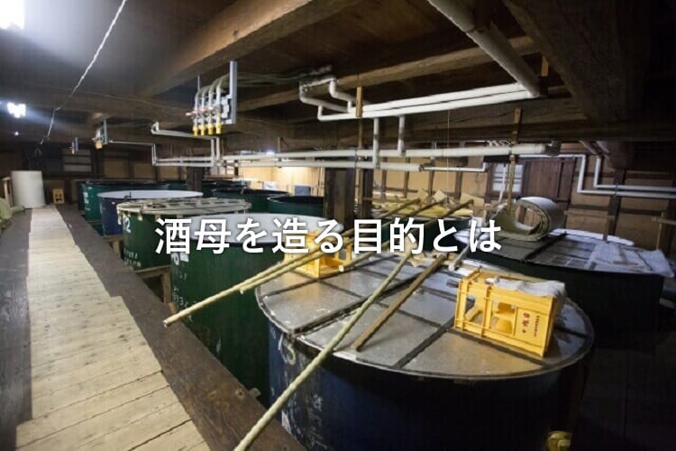 日本酒の醸造　酒樽