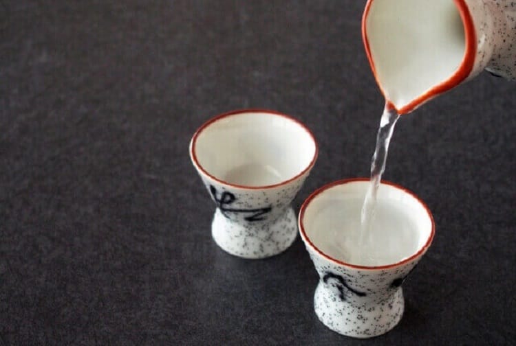 Sake sake con sake di due cioccolatini